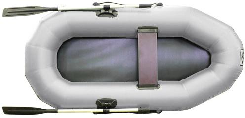 Лодка надувная Фрегат М-11 комплект серый