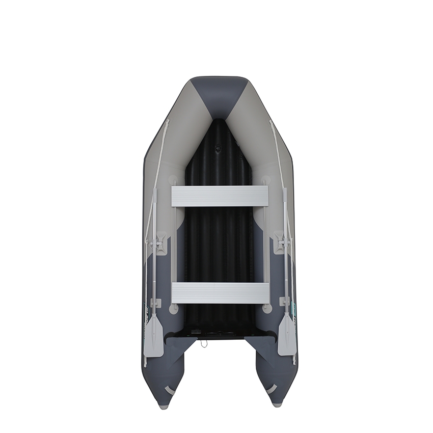 Надувная лодка GLADIATOR E320LT (свет/тем-серый)