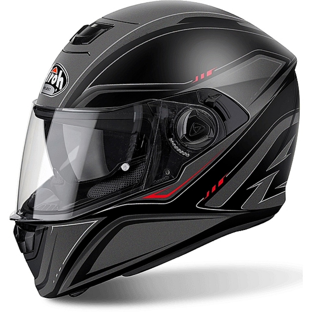 Шлем AIROH STORM SPRINTER серый/черный matt XL