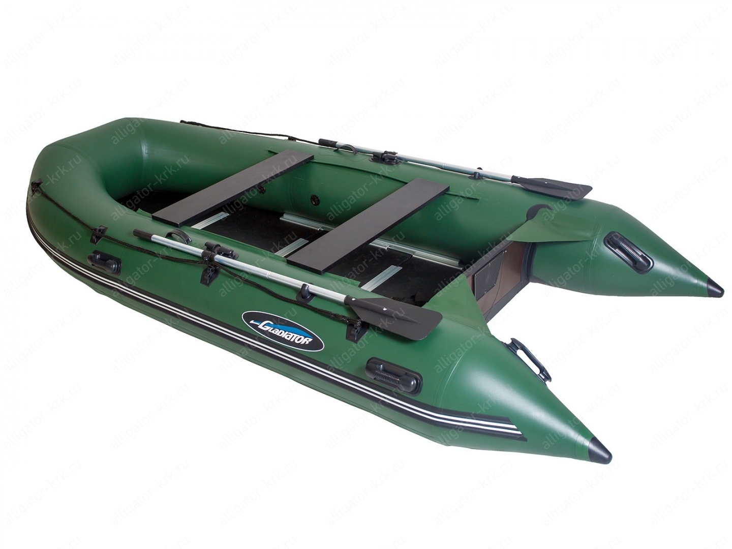 Надувная лодка GLADIATOR B330 DP (оливковый)