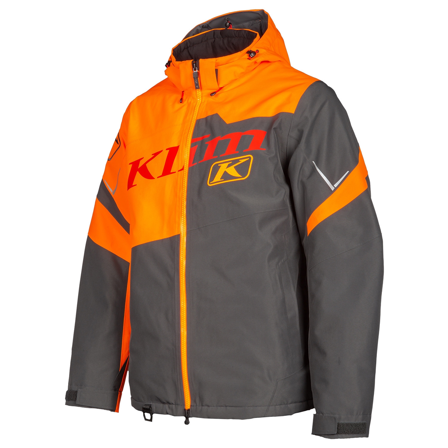 Куртка / Instinct Jacket XL Strike Orange - Asphalt Klim