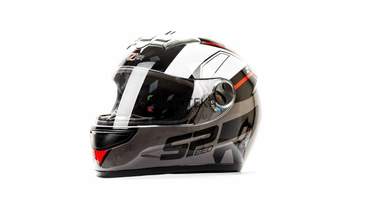 Шлем мото интеграл HIZER 523 (S) Black
