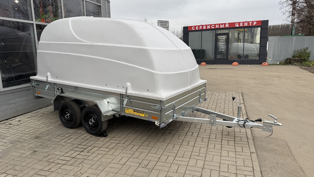 Бортовой двухосный прицеп Вектор ЛАВ 81013E с колпаком