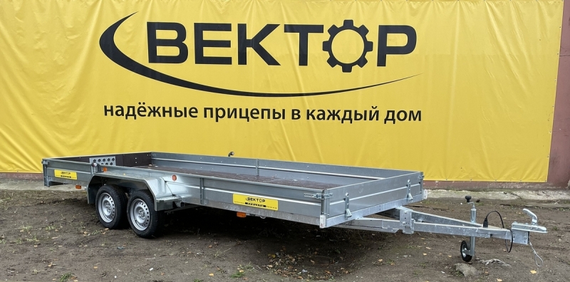 Бортовой двухосный прицеп Вектор ЛАВ 81013A 5.0