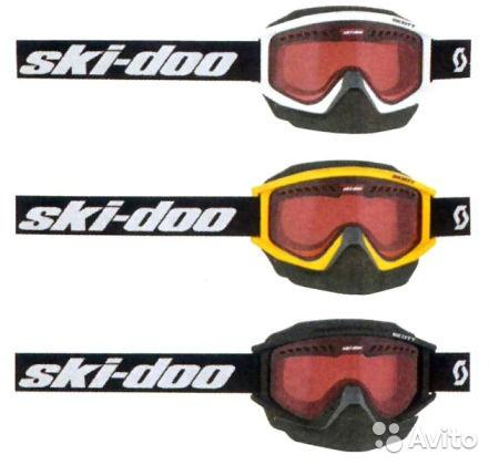 Очки Ski-Doo Trail by Scott желтые