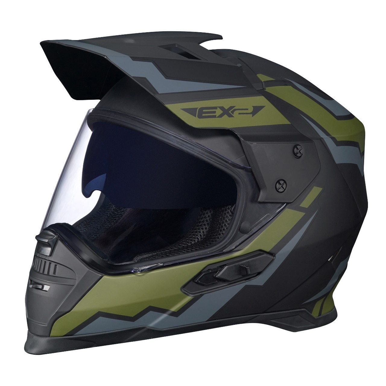 Шлем EX-2 Epic CAN-AM L зеленый