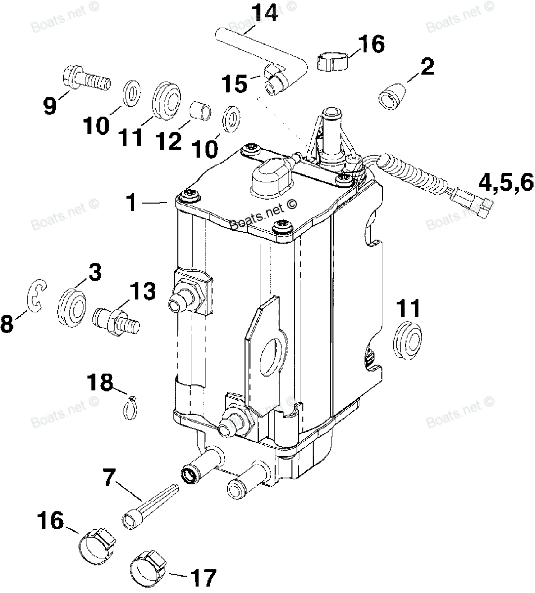 Фильтр топливный сетка Evinrude