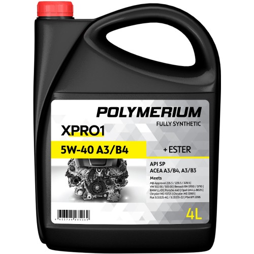 Масло XPS POLYMERIUM 4л/4ткт 5W40 п/с