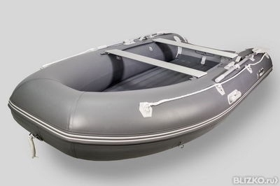 Надувная лодка GLADIATOR B370AL (темно-серый)