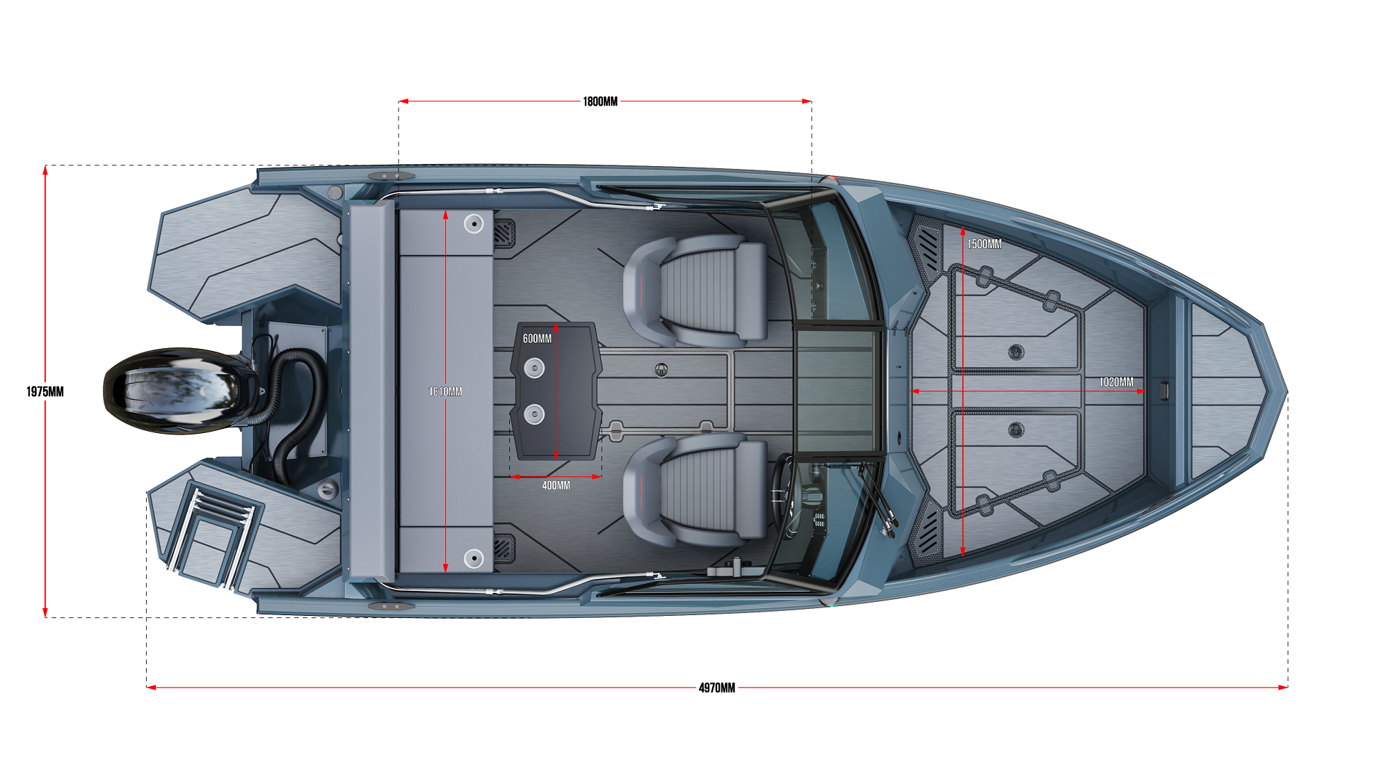 Лодка алюминиевая Victory A3 2025