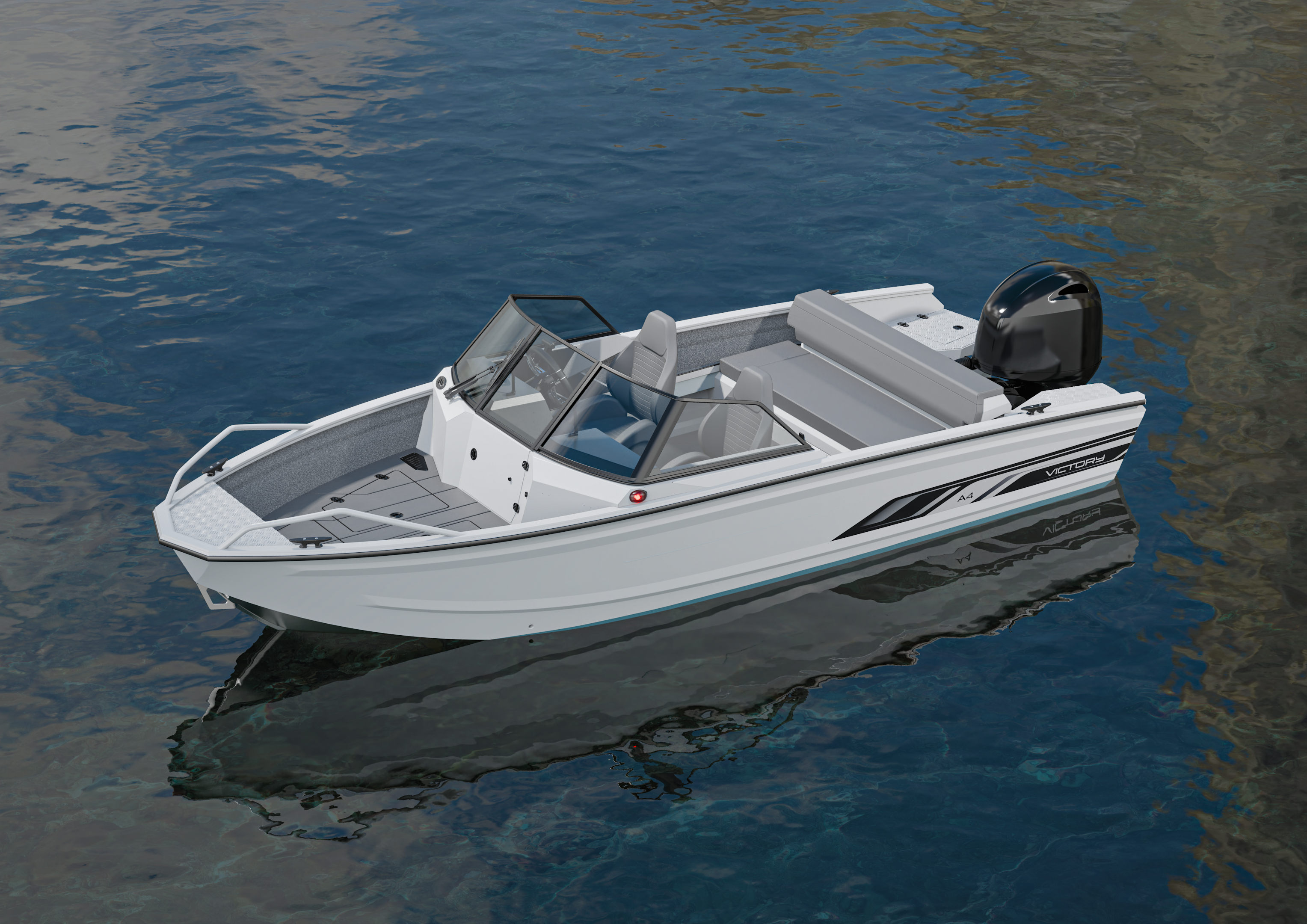 Лодка алюминиевая Victory A4
