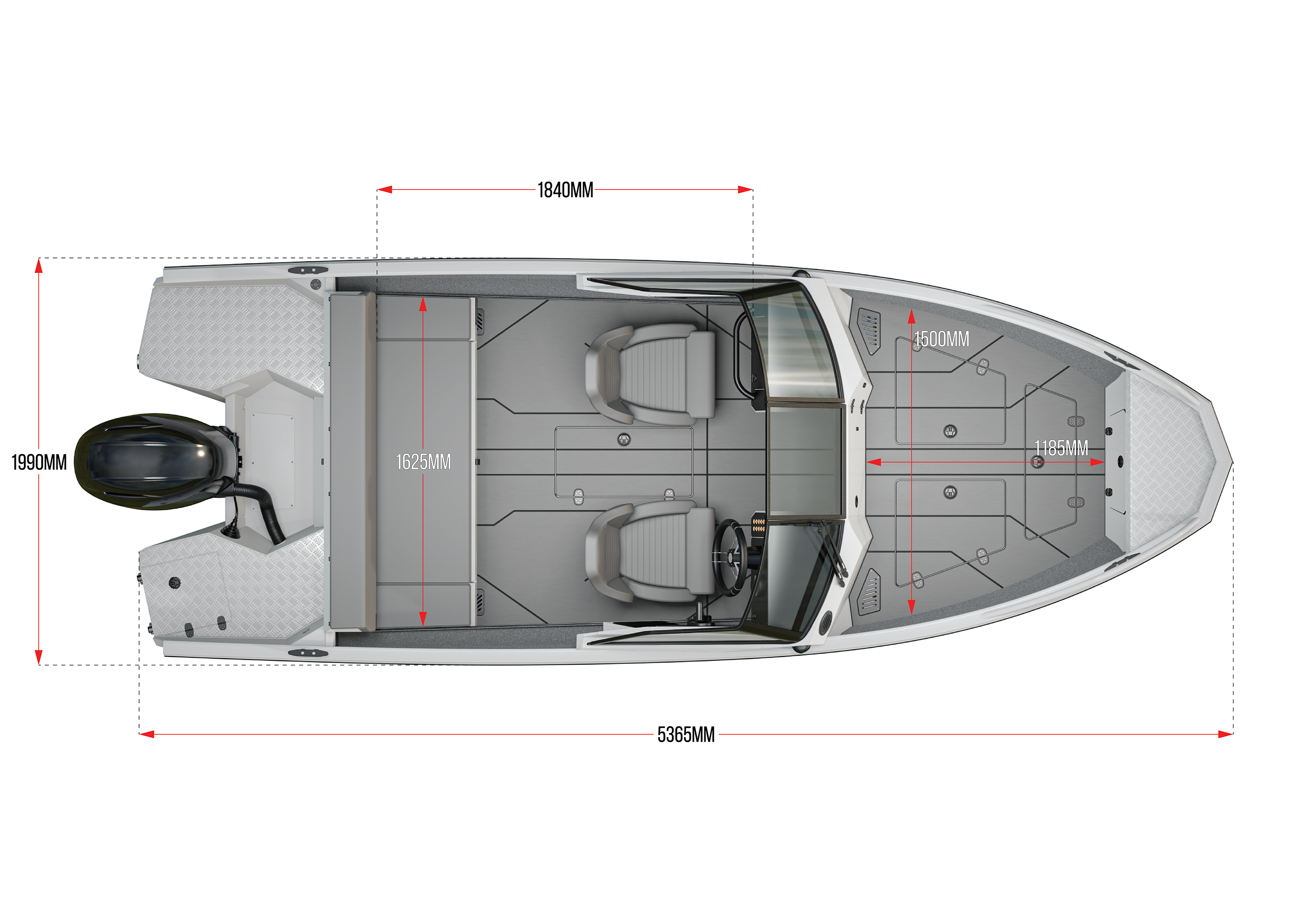 Лодка алюминиевая Victory A4