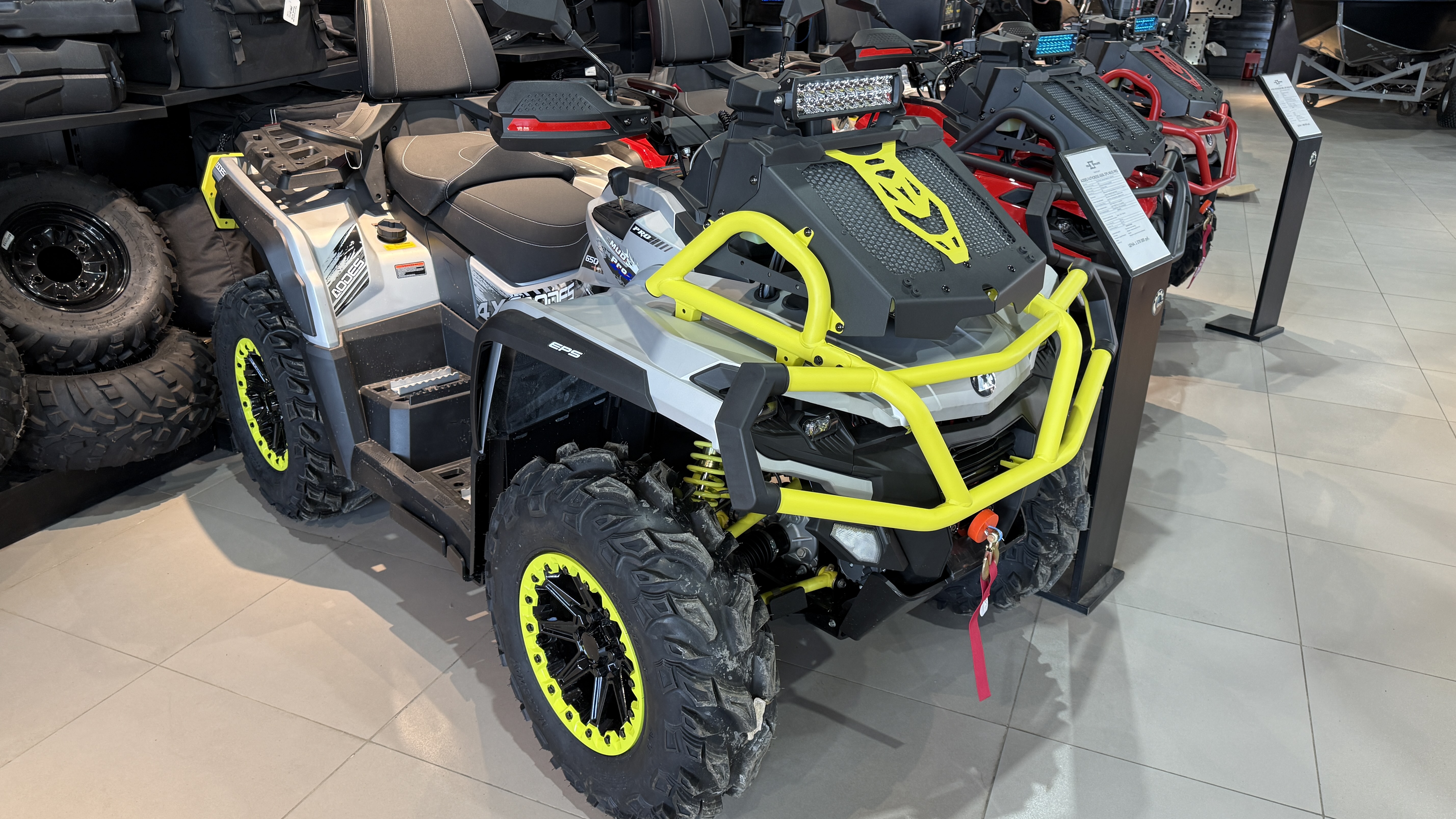 Квадроцикл AODES PATHCROSS 650L MUD PRO EPS 2025 двухместный