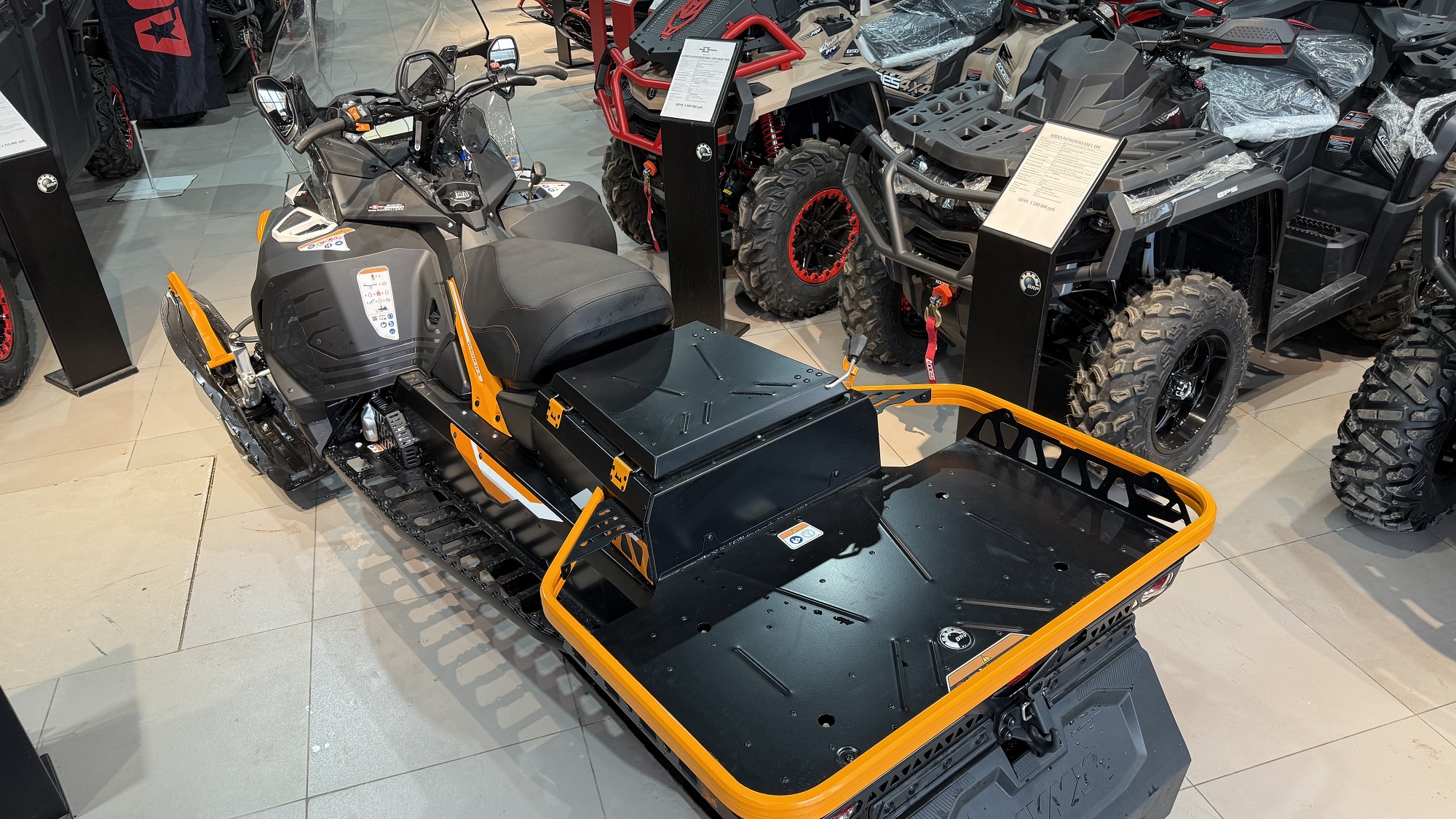 Снегоход LYNX 69 RANGER ALPINE 900 ACE Turbo R