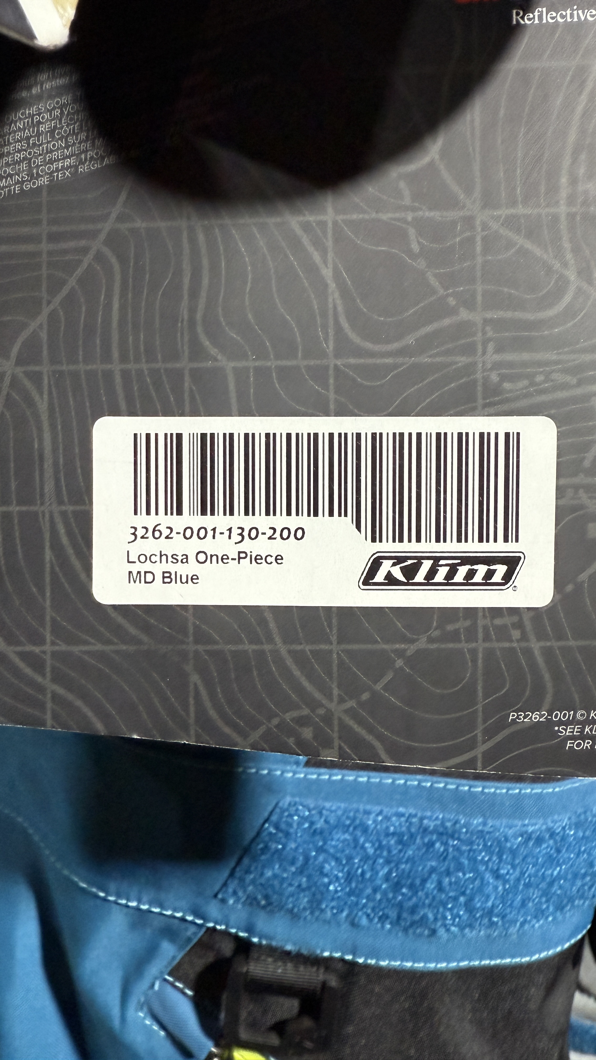 Комбинезон / Lochsa One-Piece MD Blue Klim