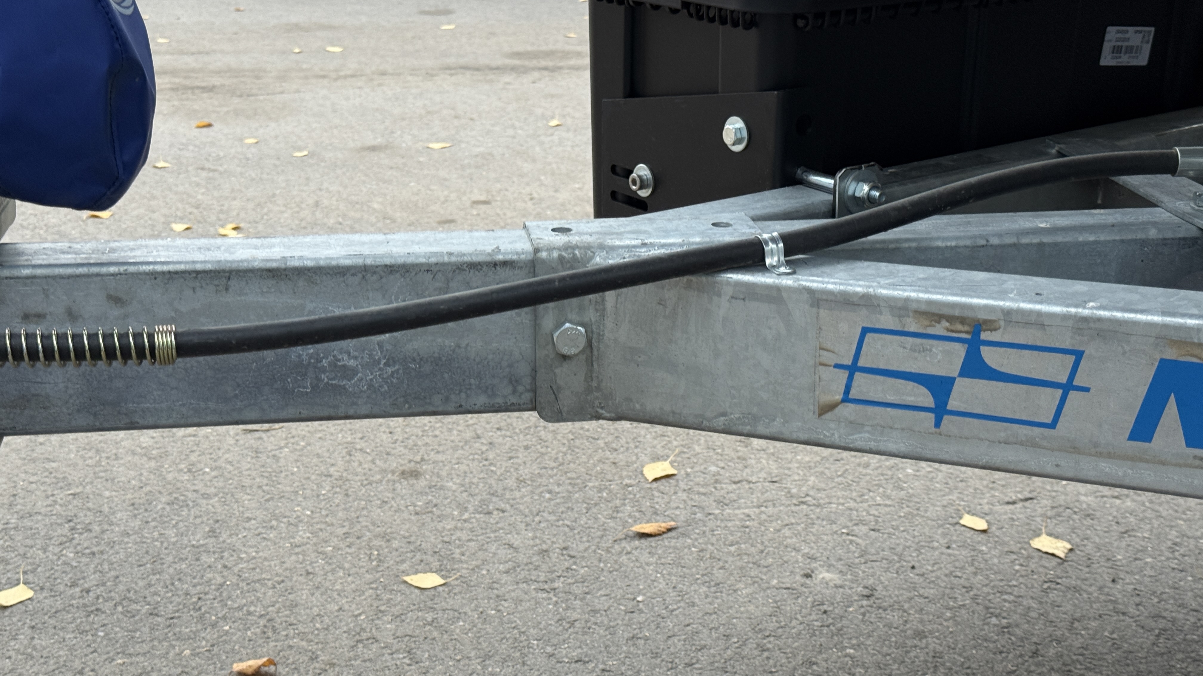 Прицеп лодочный МЗСА 81771G.021 усиленный