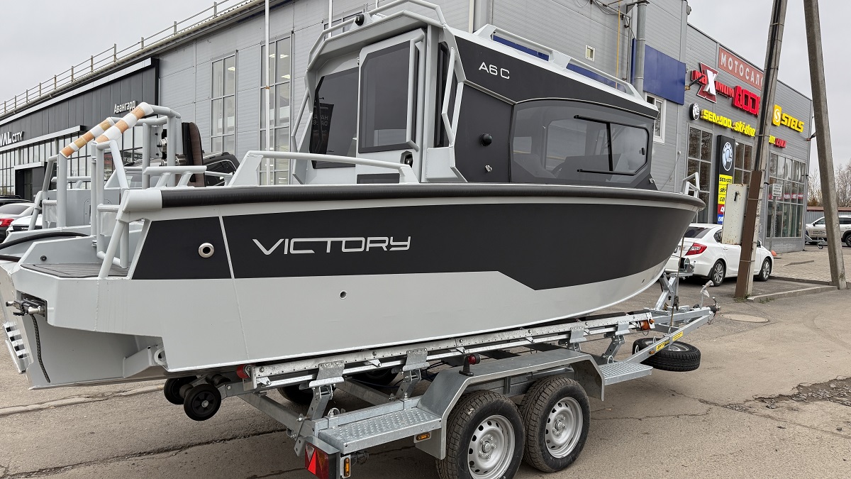 Алюминиевая лодка Victory A6 2025