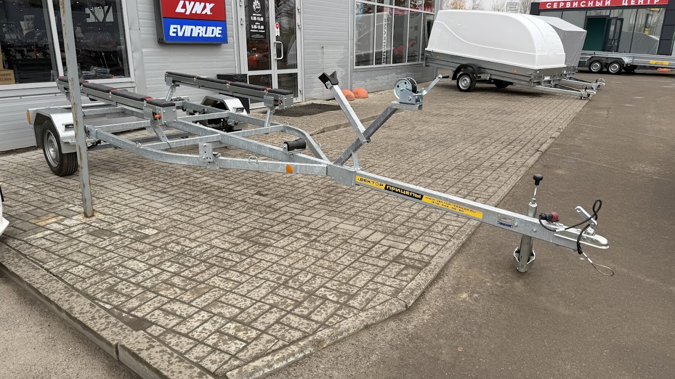 Прицеп лодочный Вектор ЛАВ-81014А с универсальным ложементом