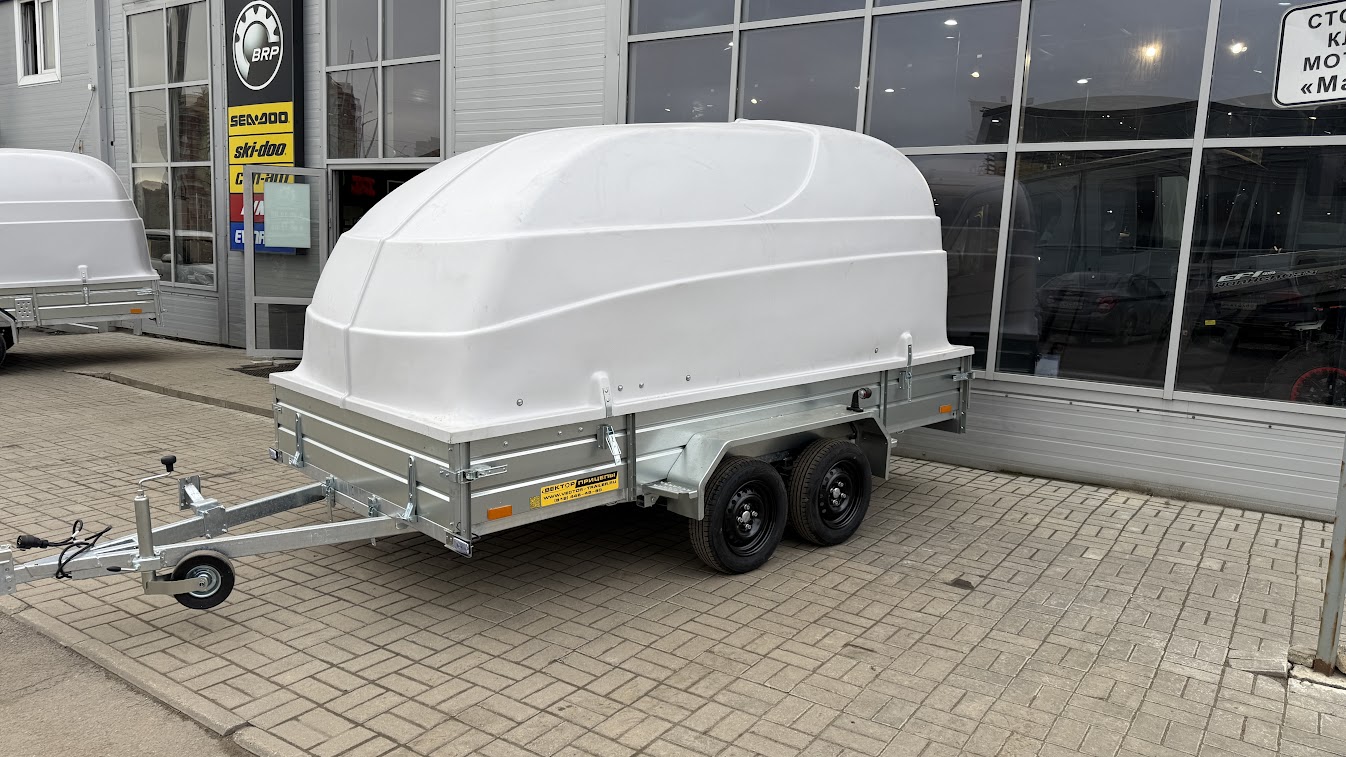 Бортовой двухосный прицеп Вектор ЛАВ 81013E с колпаком