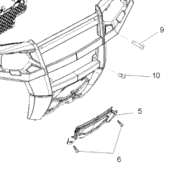ASM-BUMPER, FR, BLK
