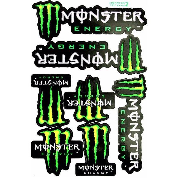 Наклейка Monster Energy S