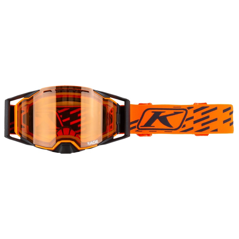 Очки Klim Rage Goggle Fragment Strike Orange Persimmon