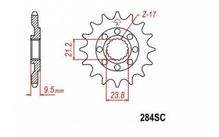 Звезда JT 284.13SC