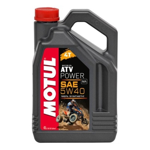 Масло 4х такт MOTUL ATV Power 5W40 (4л) синт.