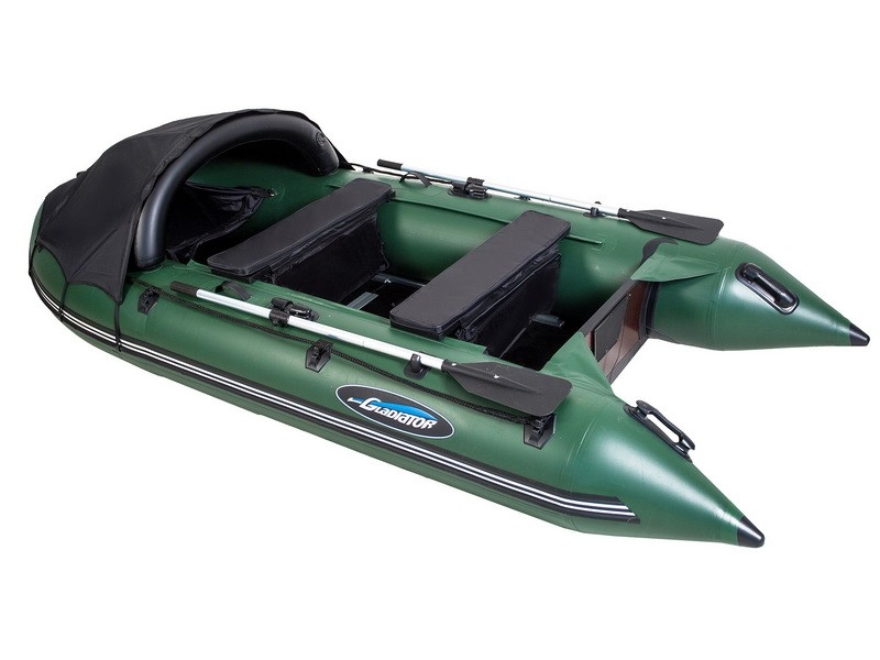 Надувная лодка GLADIATOR C330DP (зеленый)