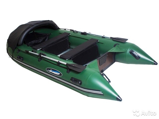 Надувная лодка GLADIATOR C330AL (зеленый)