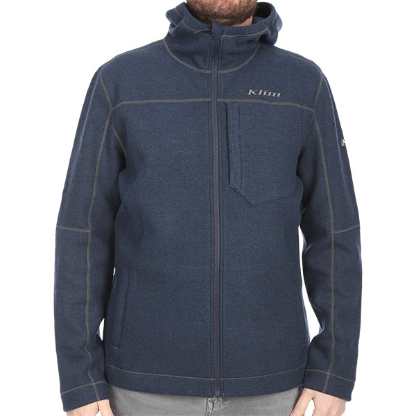 Куртка Klim Bighorn Canyon Wool Fleece Hoodie MD Dress Blues Heather