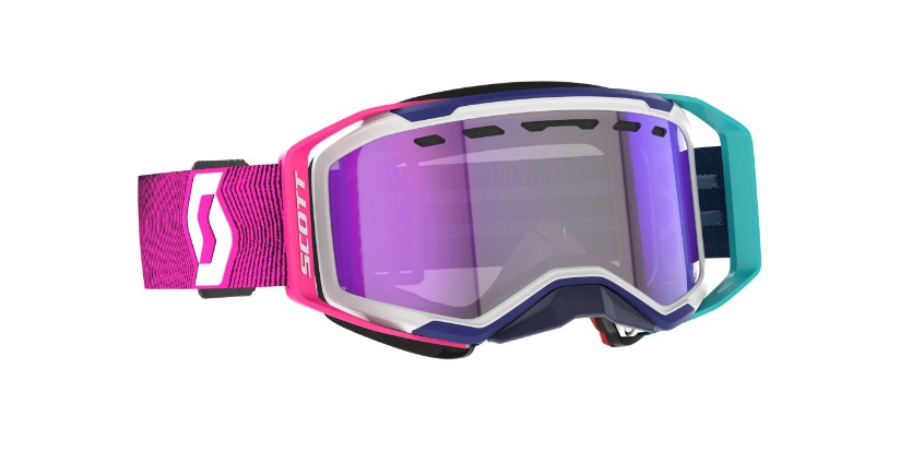 Очки SCOTT Prospect 2.0 Snow Cross stealth blue/radiant pink