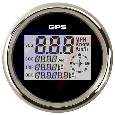 Спидометр GPS (+компас, одометр), черн