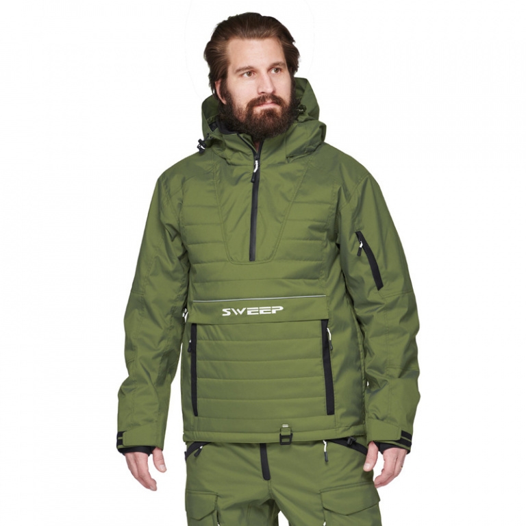 Снегоходная куртка Sweep Yeti зеленая L