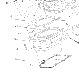 Цилиндр Polaris 550 SM-09605