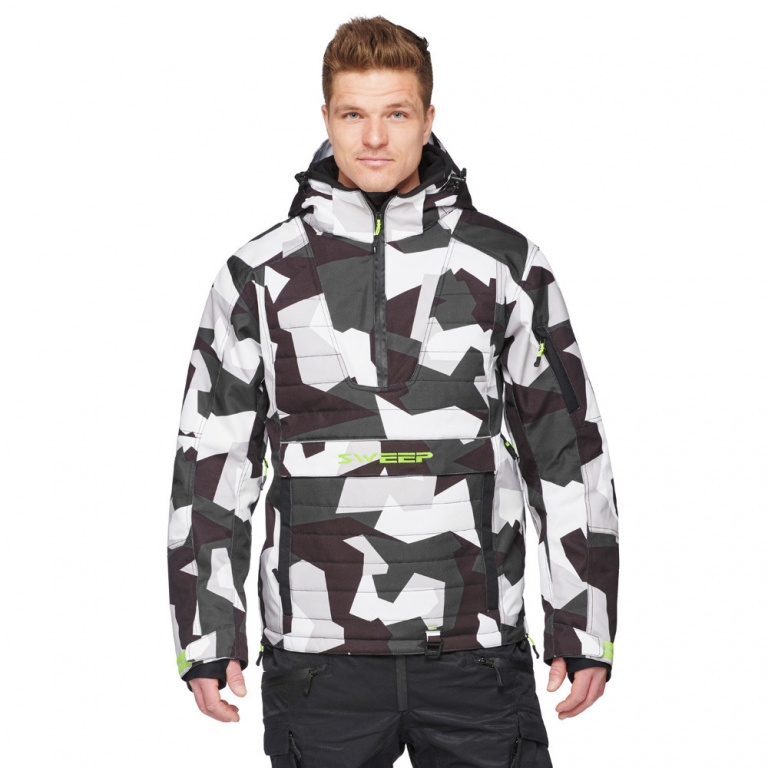 Снегоходная куртка Sweep Yeti камуфляж XL