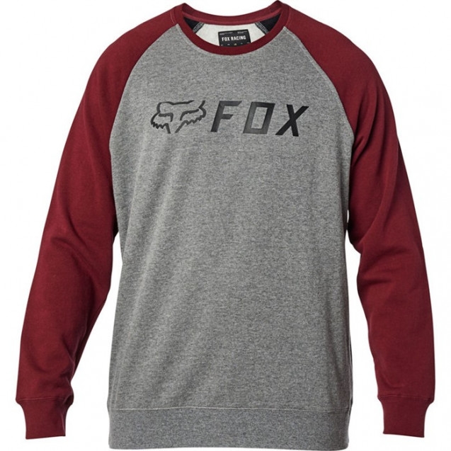 Толстовка FOX Apex Crew Fleece серый XL