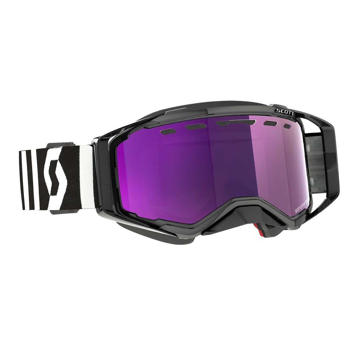 Очки SCOTT Prospect Snow Cross racing black/white enhancer purple chrome