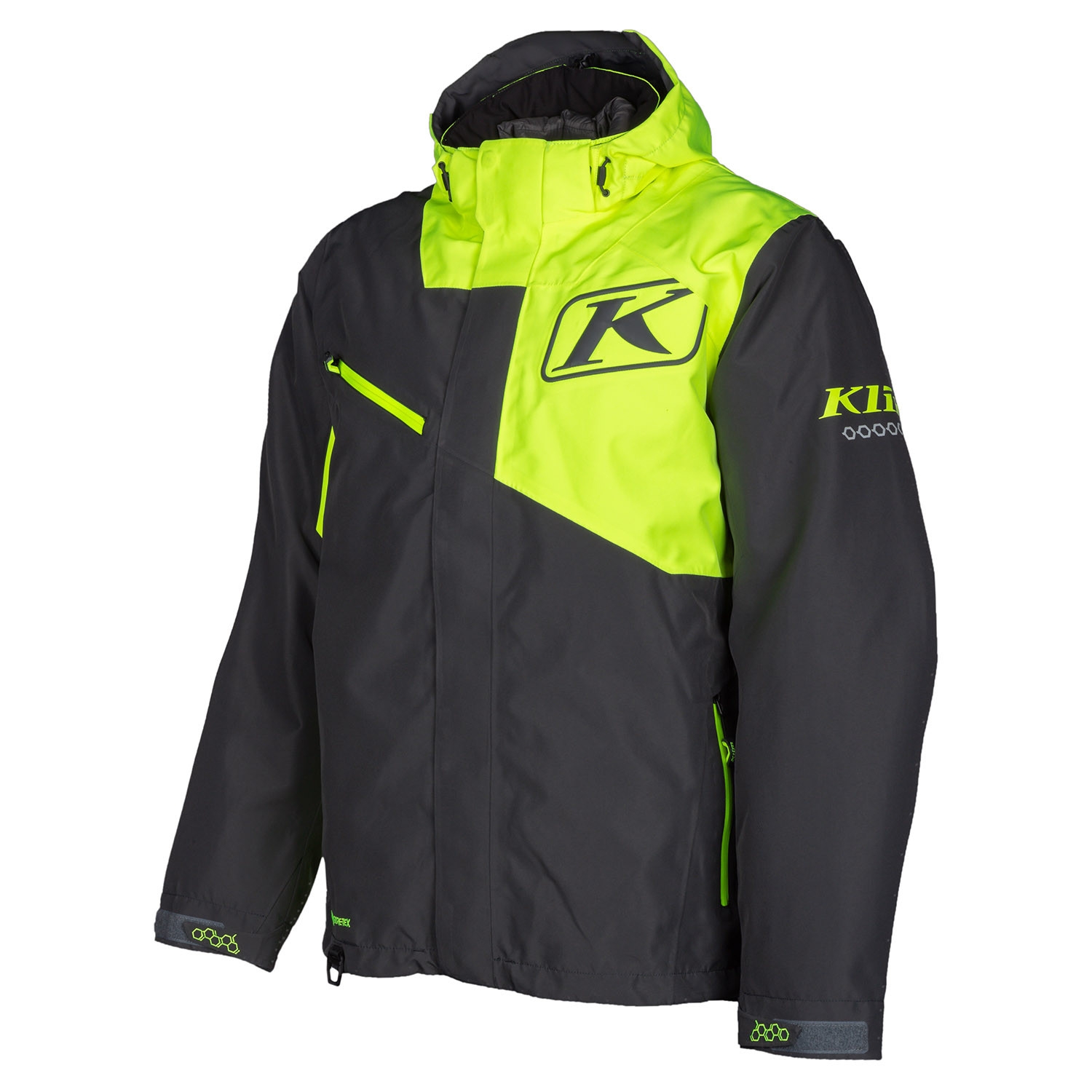 Куртка Klim Kompound Jacket LG Asphalt - Hi-Vis