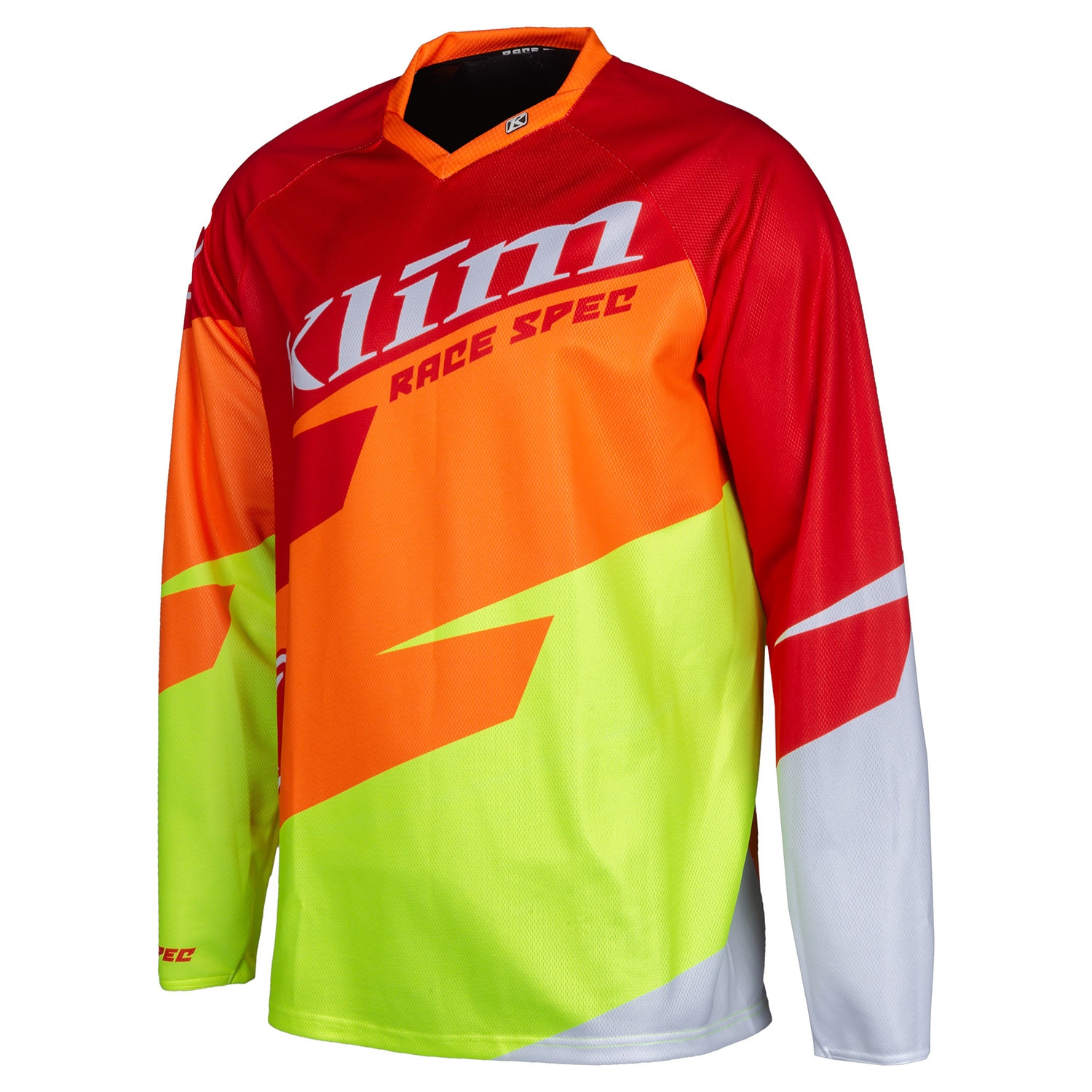 Джерси Klim Race Spec Jersey LG High Risk Red - Hi-Vis