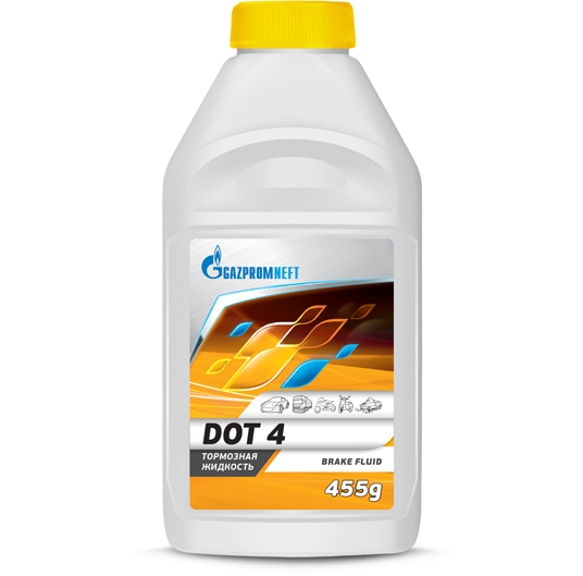 Тормозная жидкость Gazpromneft DOT 4 455 г.