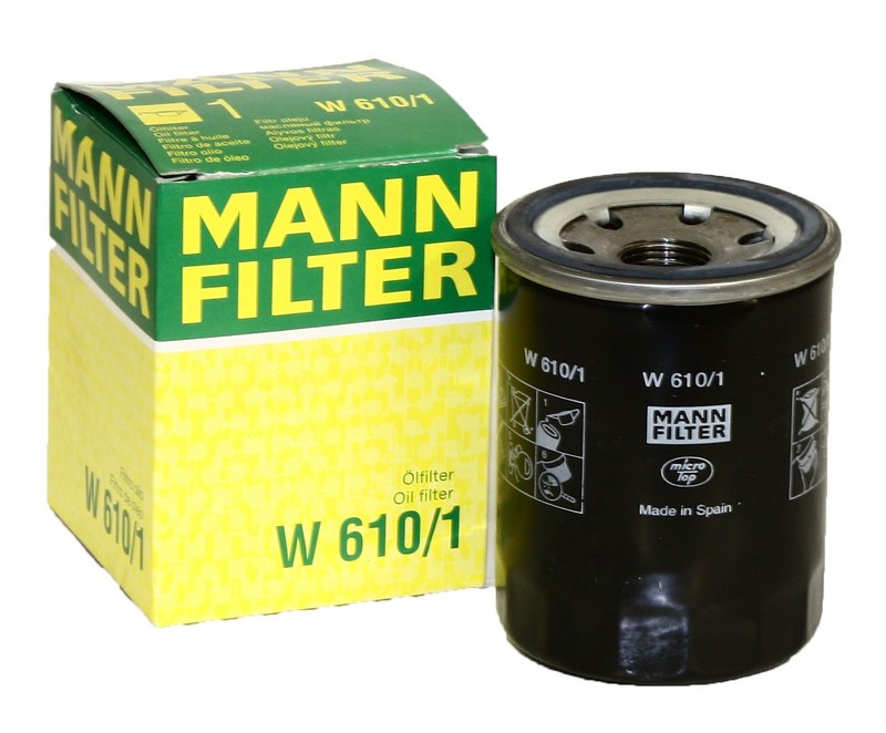 Фильтр масляный MANN W610/1 аналог 16510-61A31