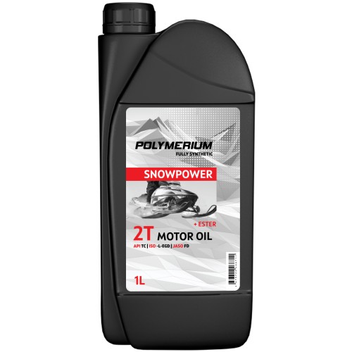 Моторное масло POLYMERIUM Snowpower 2T 1L