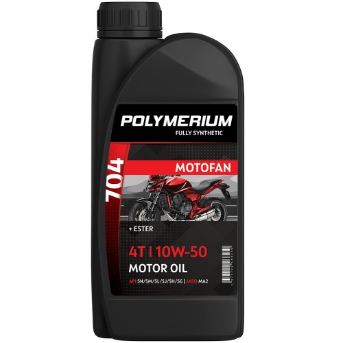 Моторное масло POLYMERIUM MOTOFAN 304 10W-40 4T 1L
