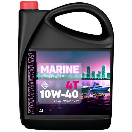 Моторное масло POLYMERIUM MARINE 10W-40 4L