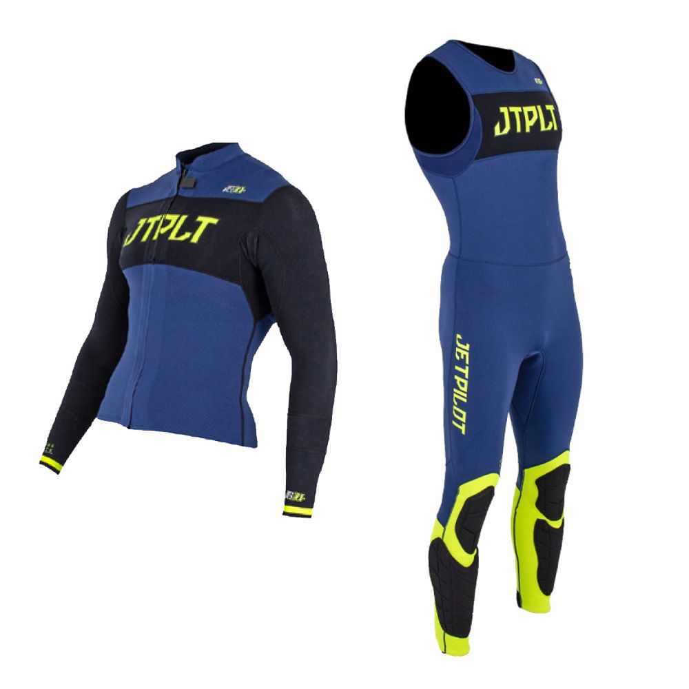 Гидрокостюм и гидрокуртка JetPilot RX Race син/желт 3XL