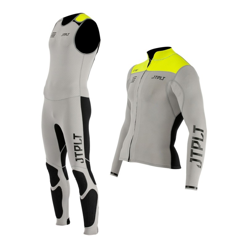 Гидрокостюм и гидрокуртка JetPilot RX Vault сер/желт 3XL
