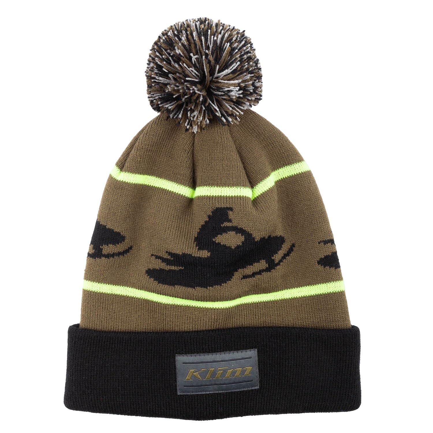 Шапка / Bomber Beanie Dark Olive - Black
