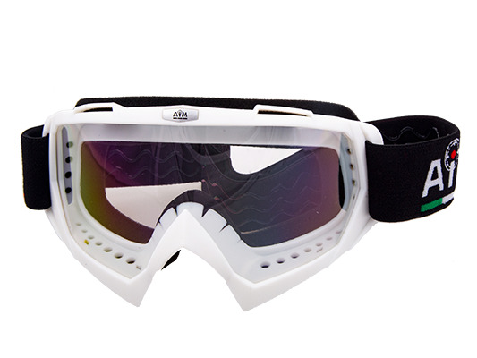 Очки кроссовые AiM 634-700 White