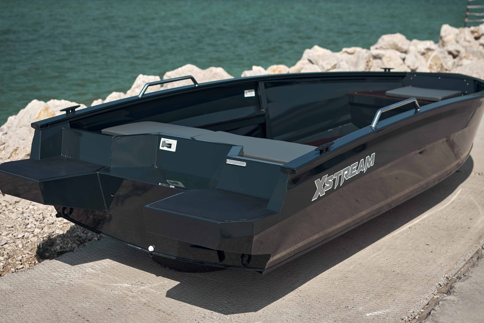 Лодка алюминиевая Xstream 400 зеленая